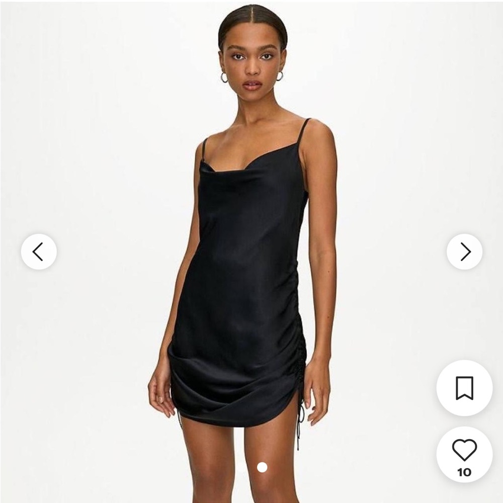 Wilfred silk mini dress